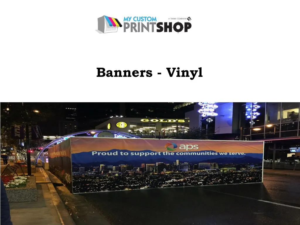 banners vinyl