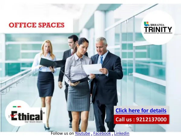 Urbainia Trinity NX Greater Noida West 9212137000 Commercial Offices Shops