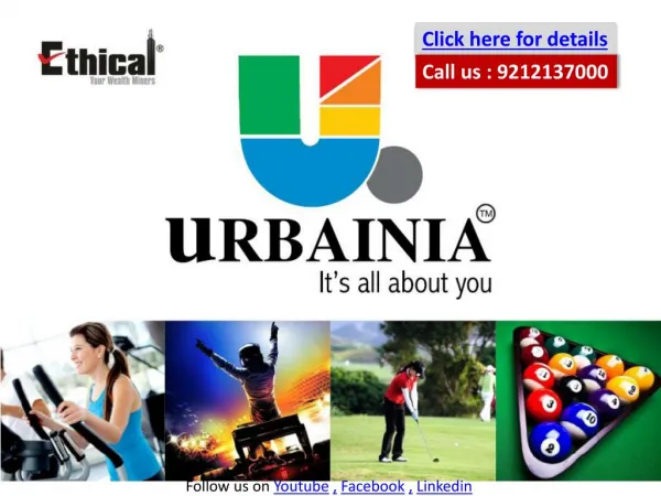 Urbainia Trinity NX - Noida Extension 9212137000 brochure with features details