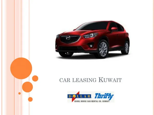 Car leasing kuwait - DollarThrifty