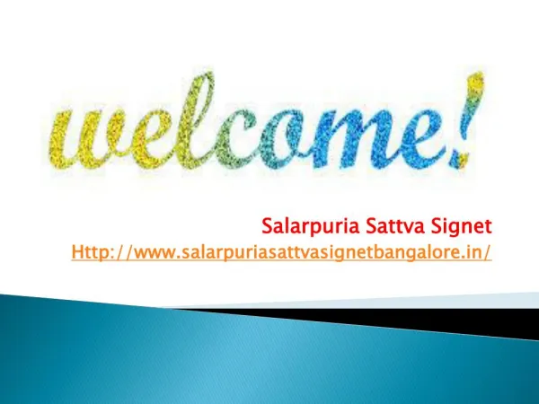 Salarpuria Signet