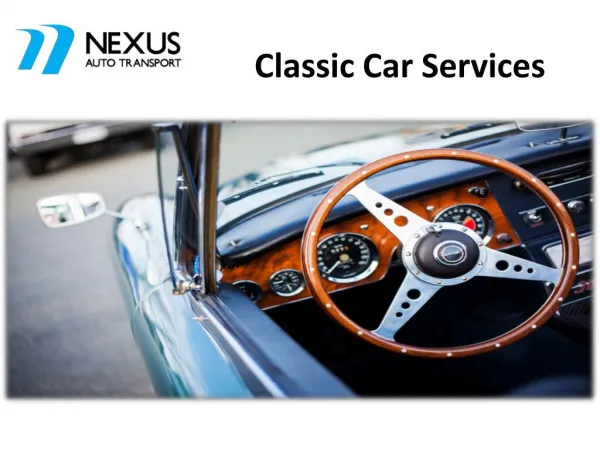 Classic Car Services