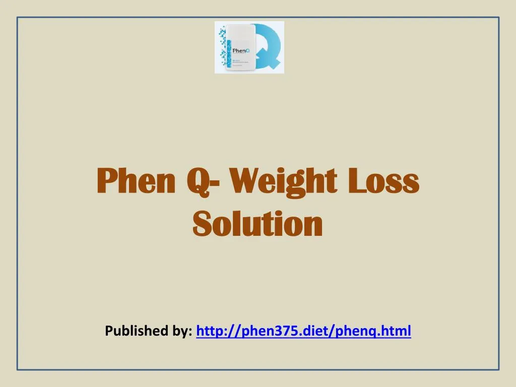 phen q weight loss solution