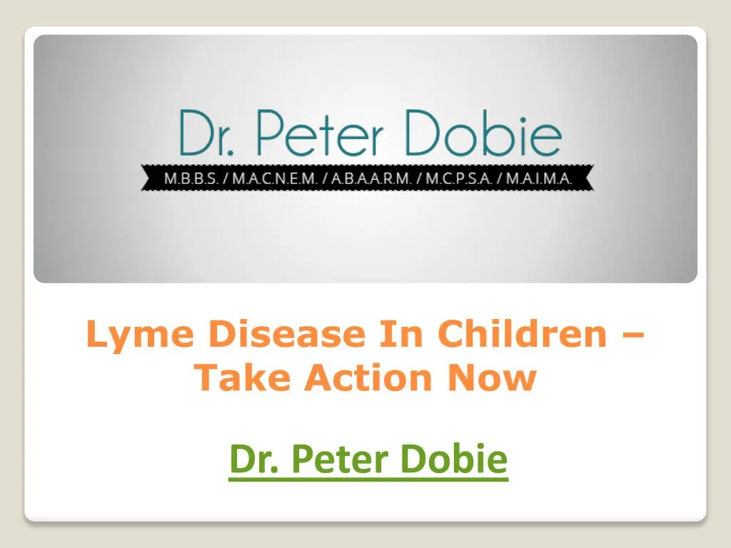 lyme disease in children take action now