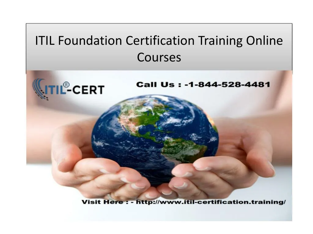 itil foundation certification training online courses