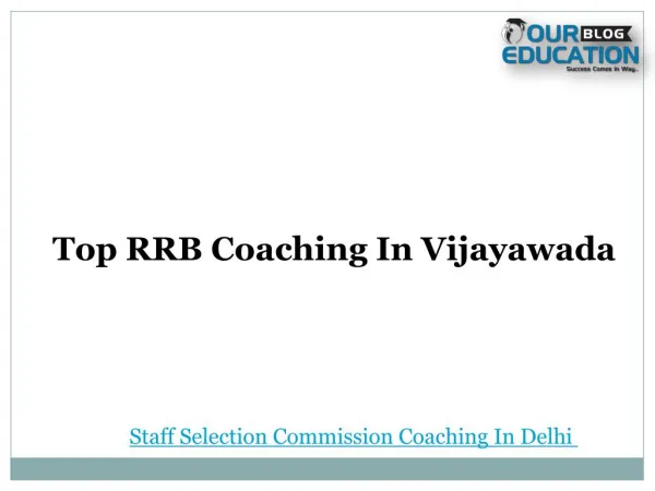 Top rrb coaching in vijayawada