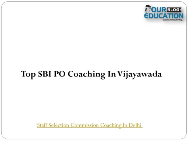 Top sbi po coaching in vijayawada