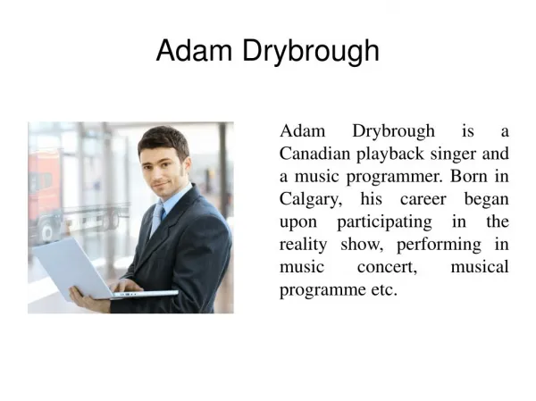 Adam Drybrough