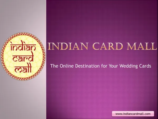 Indian Card Mall – The Leading Online Indian Wedding Card Store