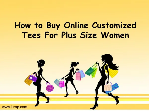 How to Buy Online Customized Tees For Plus Size Women
