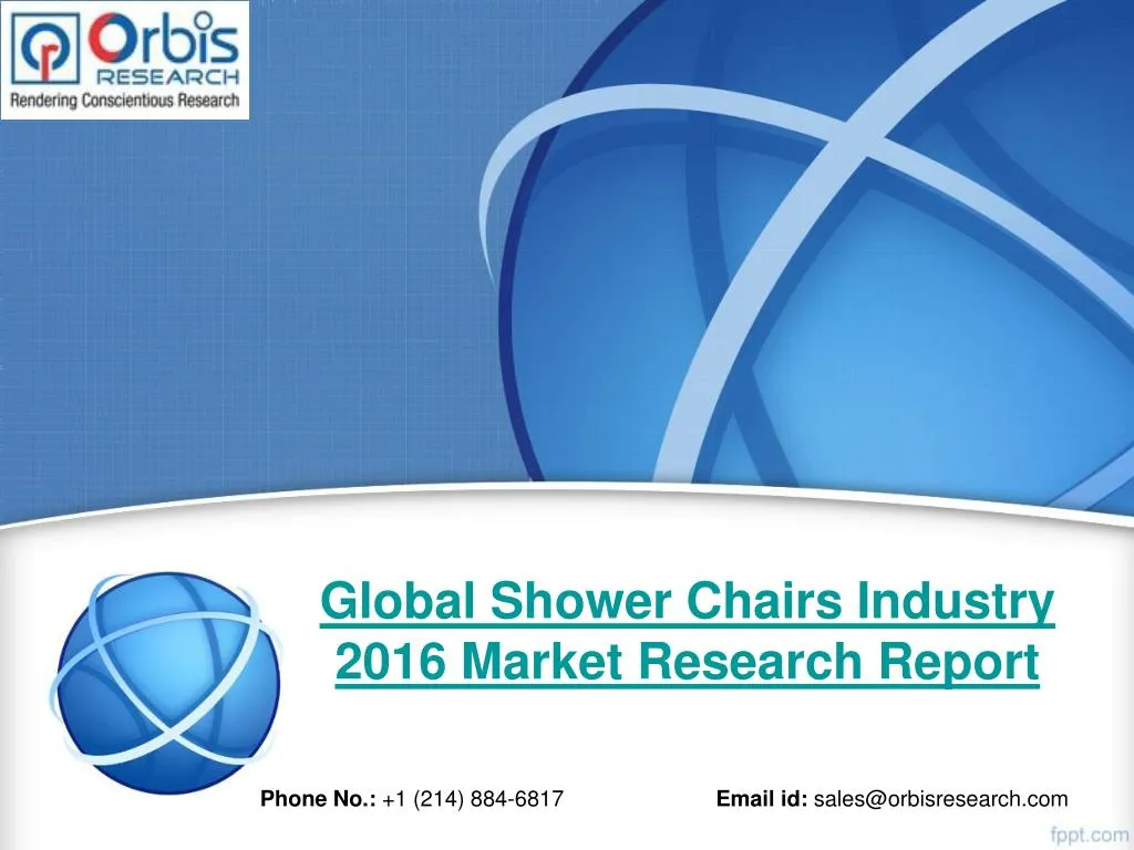 global shower chairs industry 2016 market research report