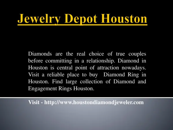 Amazing Range of Engagement Rings In Houston