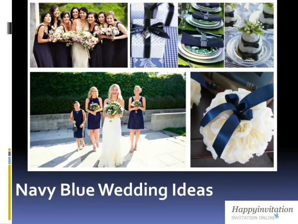 Navy Blue Wedding Ideas