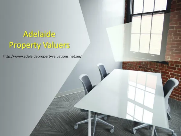 Hire Certified Valuers With Adelaide Property Valuers