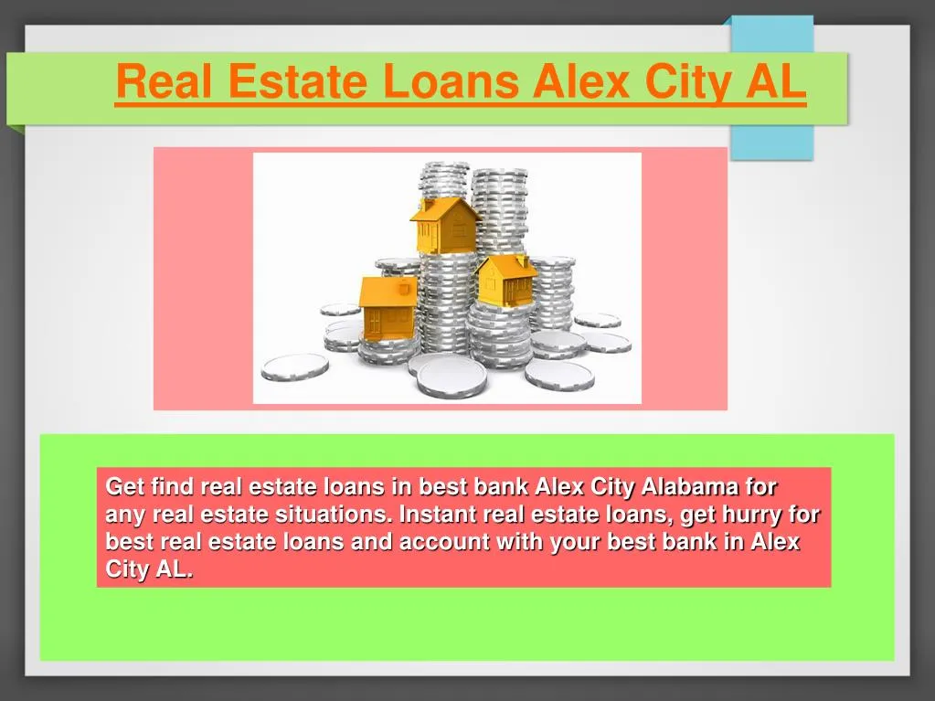 real estate loans alex city al