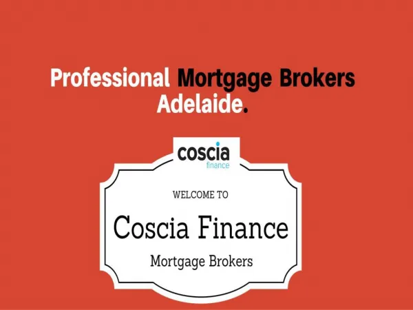 Professional Mortgage Brokers Adelaide