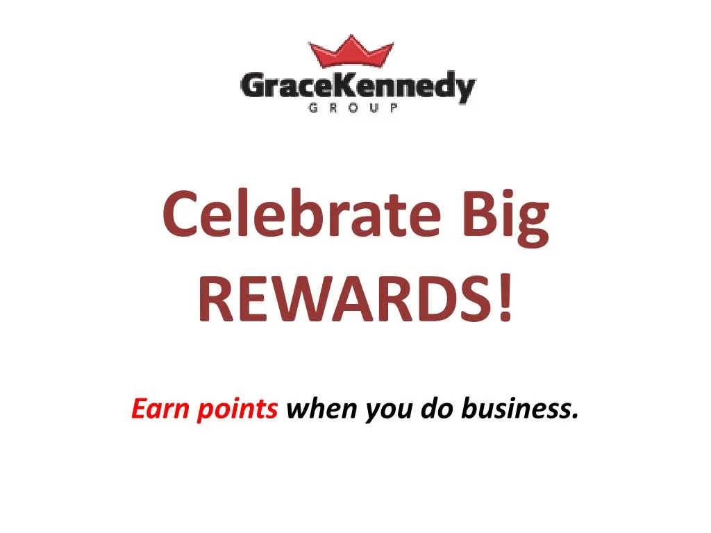 earn points when you do business