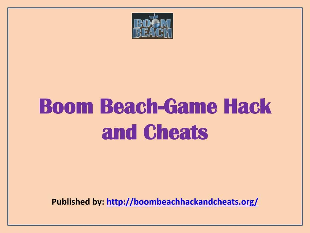 boom beach game hack and cheats