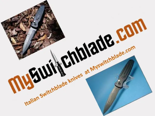 Get Italian style stiletto switchblade only at Myswitchblade.com
