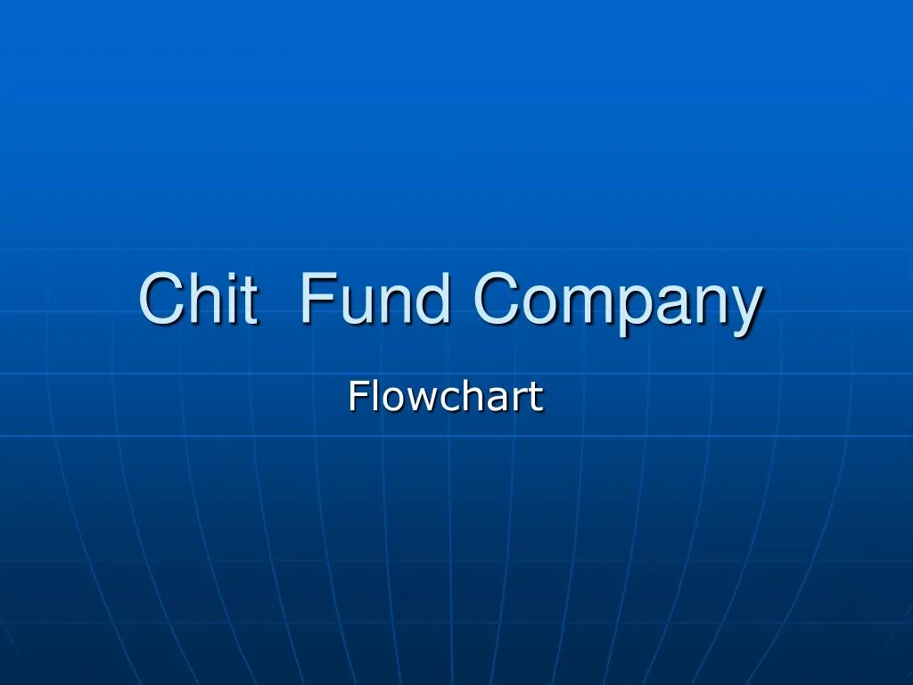 chit fund company