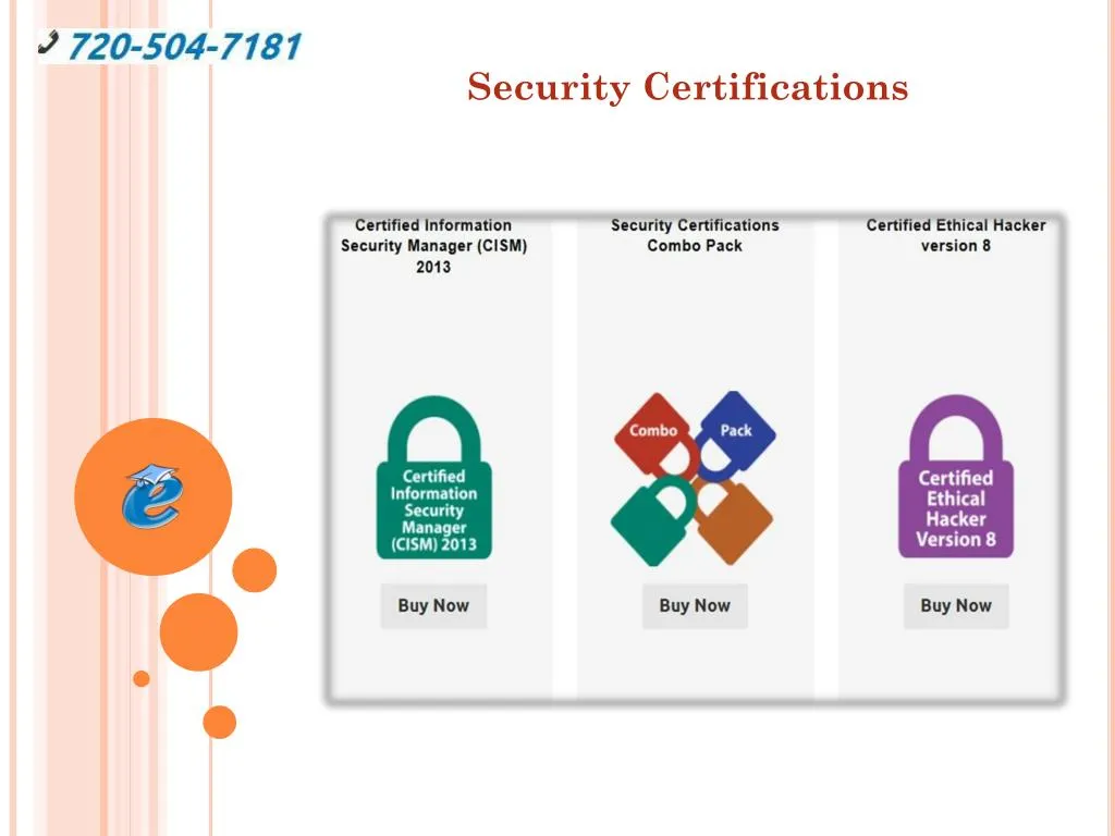 security certifications