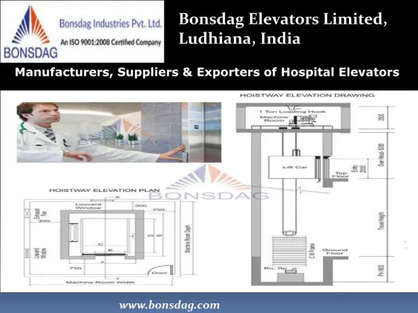 Hospital Elevator Manufacturers in India
