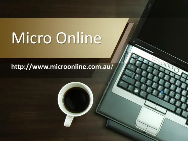 Ecommerce website design | Micro online