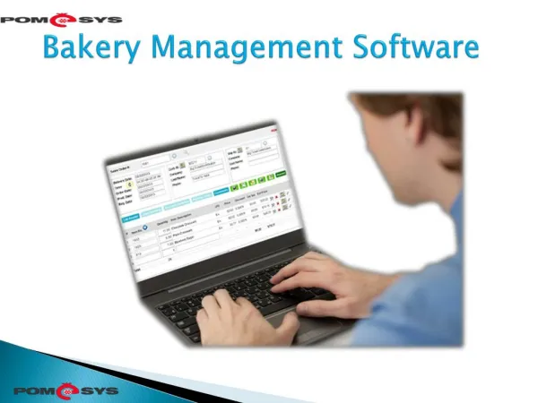 Bakery Management Software