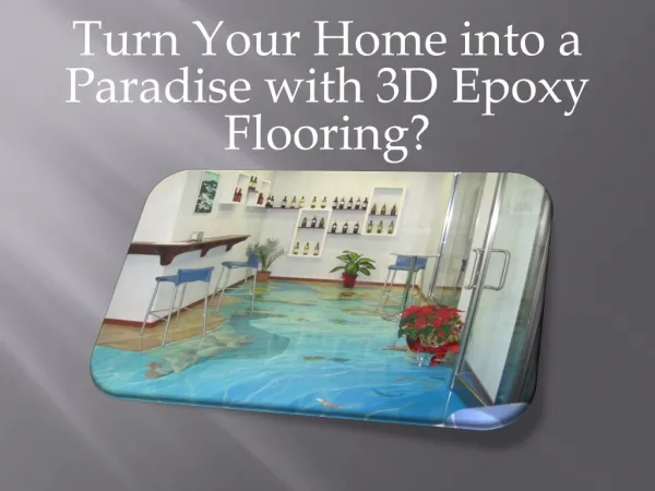 3D Epoxy Flooring