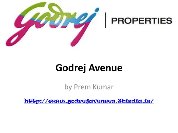 Godrej Avenues Luxury Apartments Yelahanka Bangalore