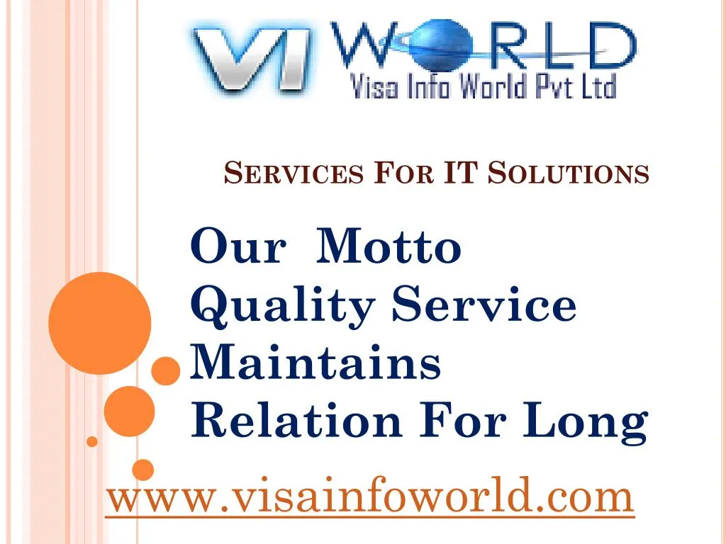 services for it solutions