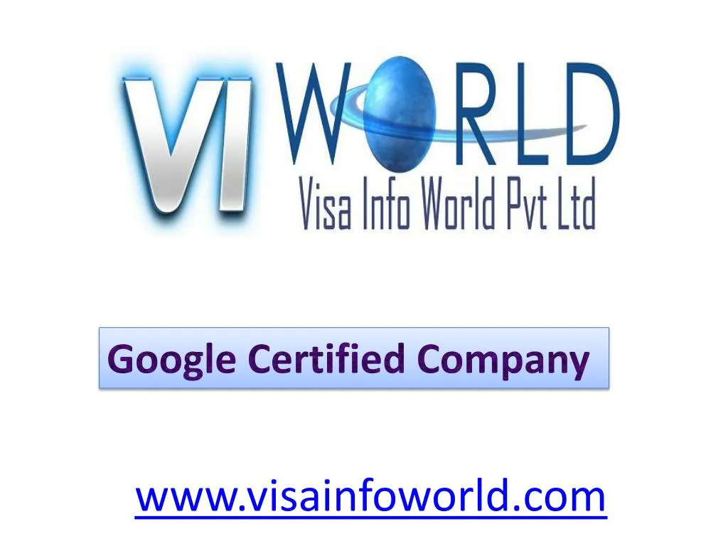 google certified company