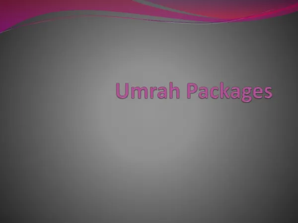 Umrah Packages 2016