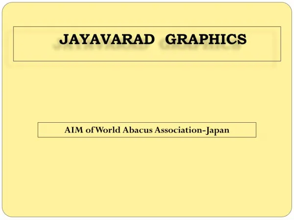 AIM of World Abacus Association-Japan