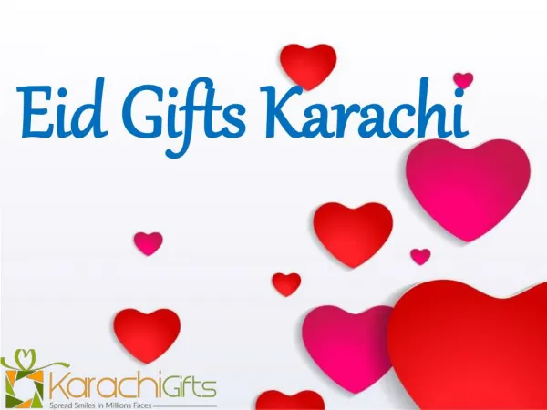 Eid Gifts Karachi