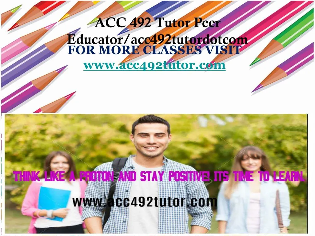 for more classes visit www a cc492tutor com