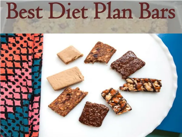 Best Diet Plan Bars