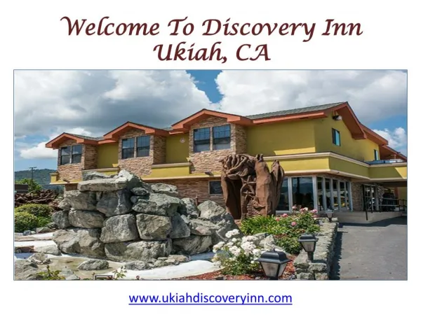 Discovery Inn Hotel in Ukiah CA