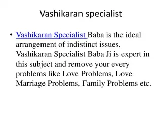 Vashikaran Specialist Astrologer - slide 1