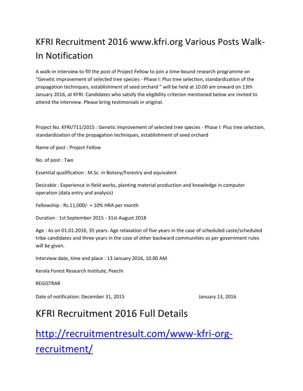 How to Apply MRPL Recruitment 2016 Application Form Online Apply Advt