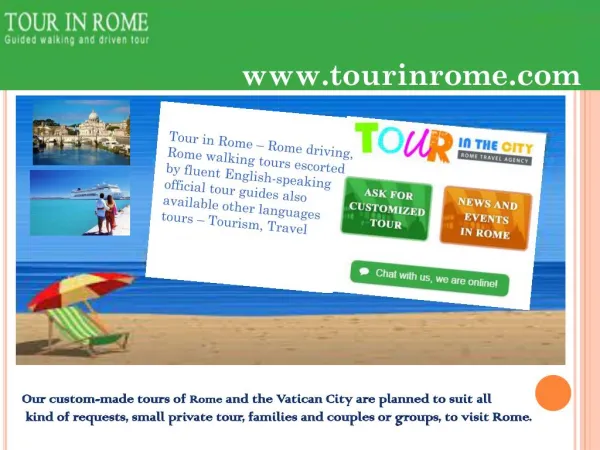 Vatican museum tours at tourinrome.com