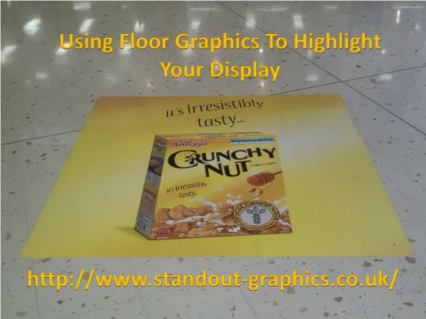 Using Floor Graphics To Highlight Your Display