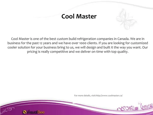 Cool Master Refrigeration