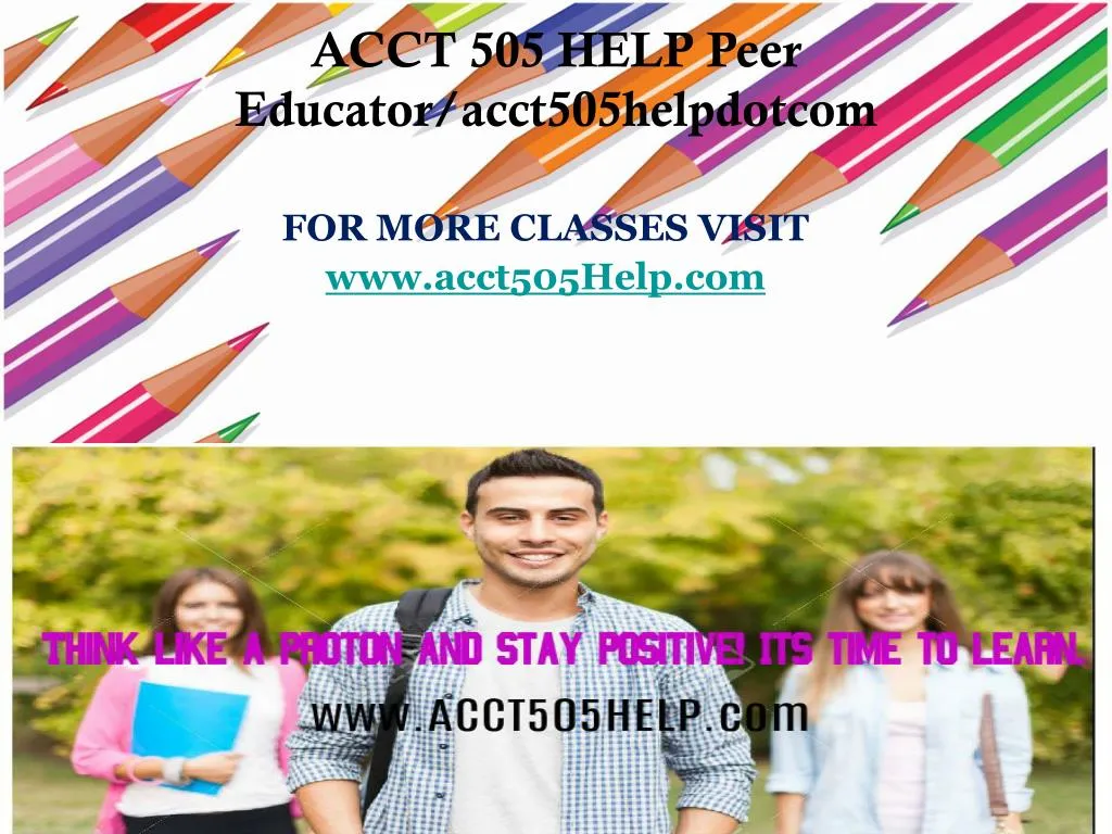 for more classes visit www a cct505help com