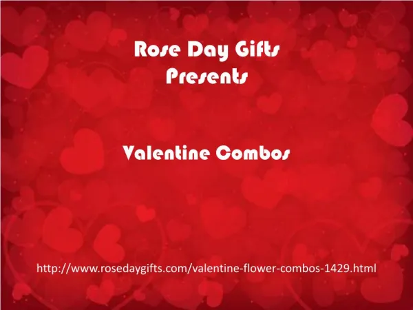 Exquisite Valentine Flower Combos to Confess Love to Sweetheart @ rosedaygifts.com