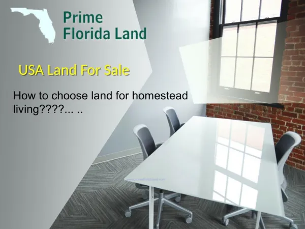 In USA Land For Sale Florida Land Lots