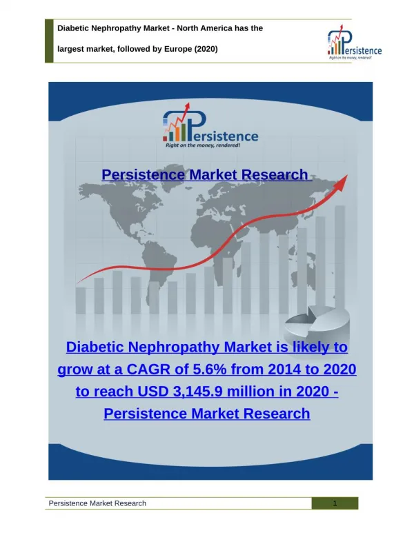 Diabetic Nephropathy Market - Size, Trend, Analysis, Share to 2020
