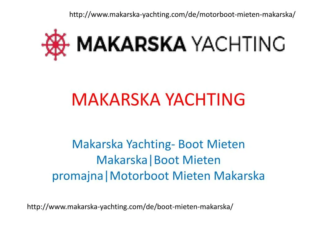 makarska yachting