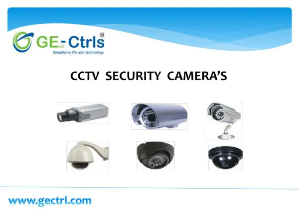 CCTV Security Camera's