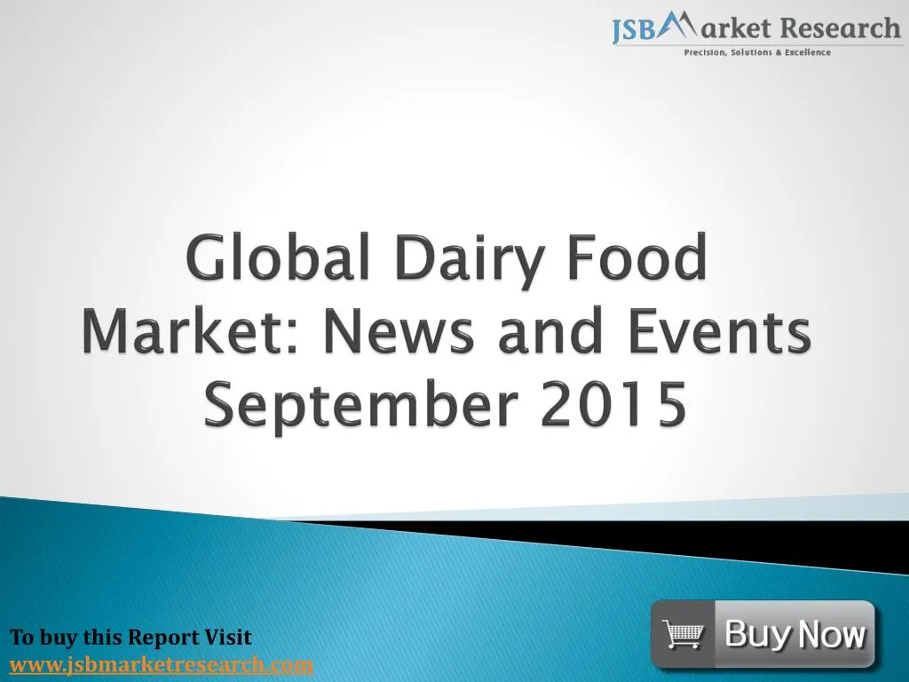 global dairy food market news and events september 2015